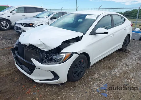 2018 Hyundai Elantra Se from USA, damaged, VIN 5NPD74LF7JH343140